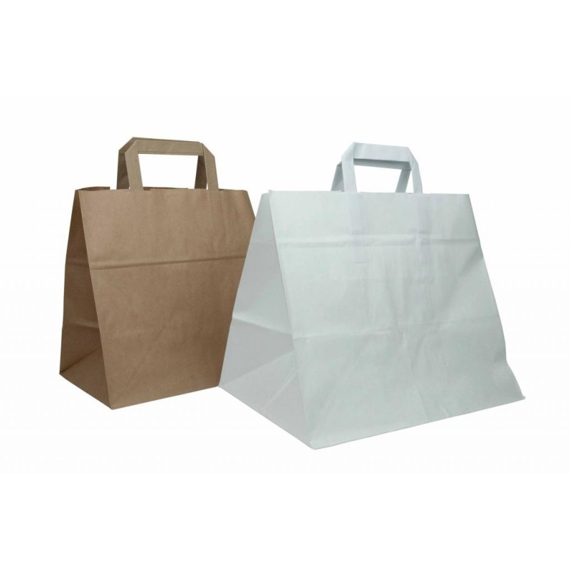 Catering Tragetaschen mit flachen Griffen